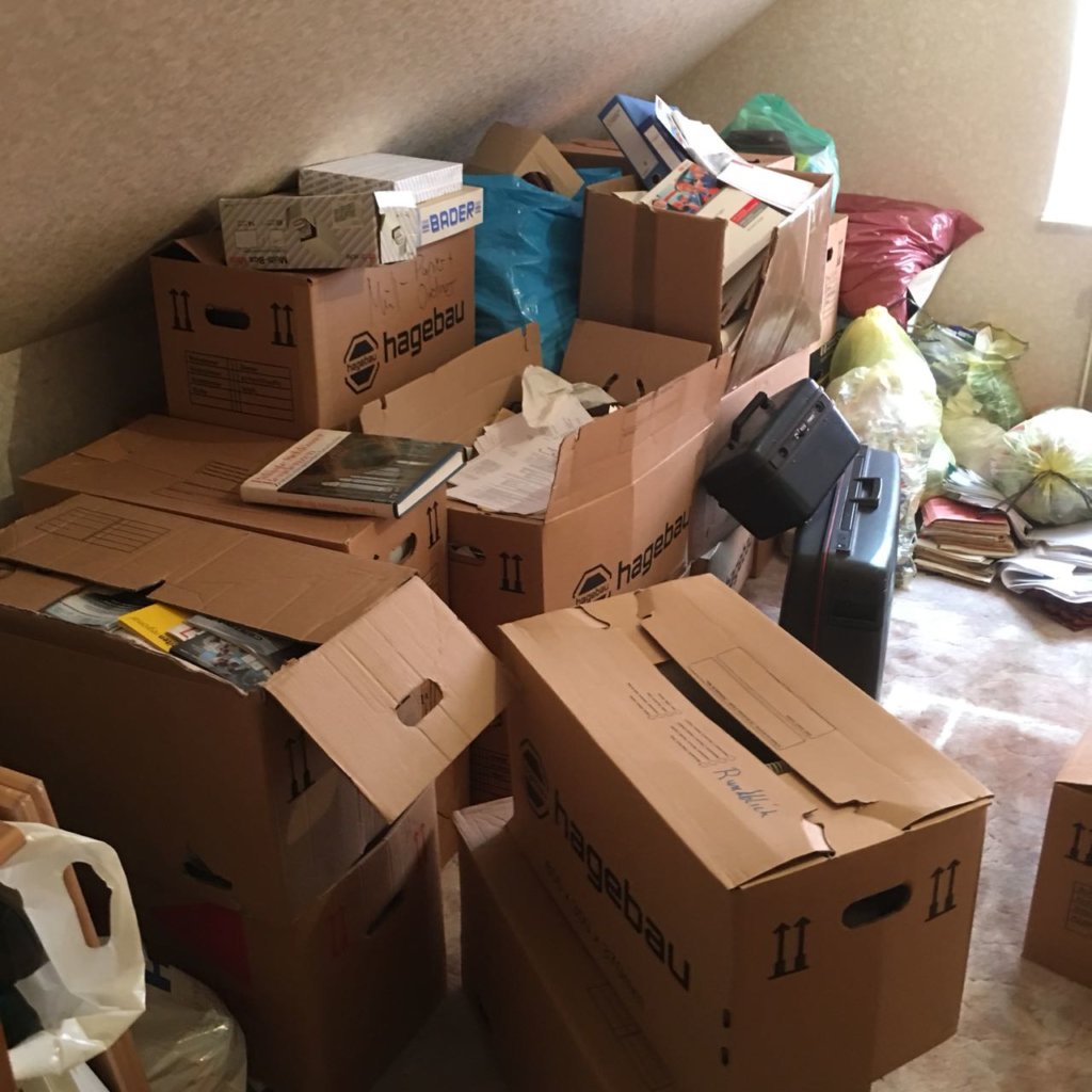 Raum vor der Auflösung